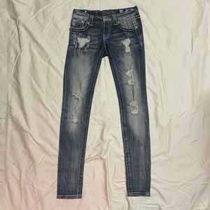 Miss Me 26” Shredded look jeans